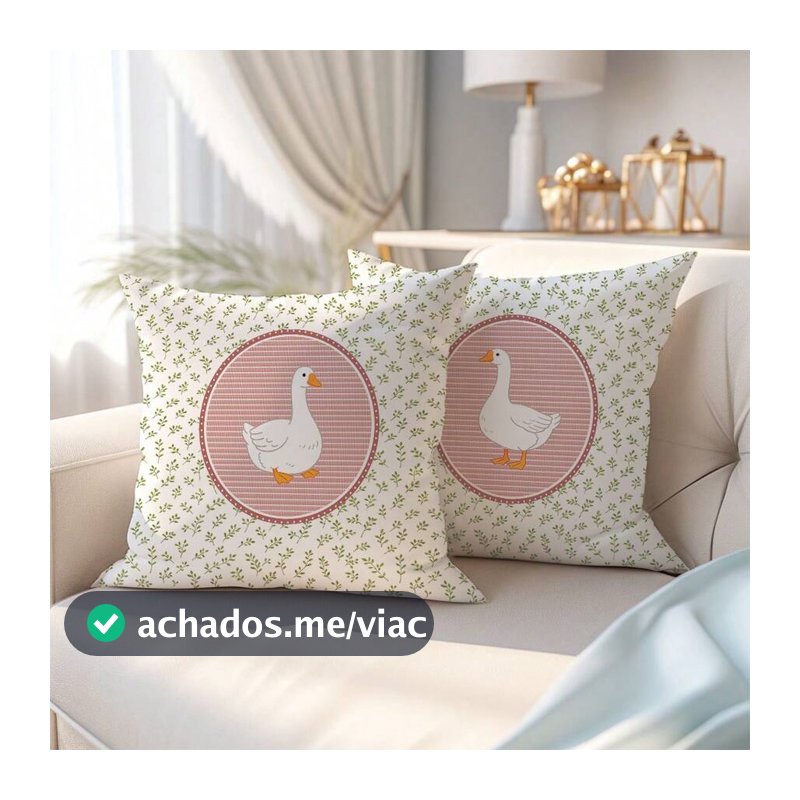 2 Peças Capa de Almofada com Estampa de Folha Verde e Cisne, Tecido de Veludo Pêssego Macio de Face Única, Adequada para Inserto de Almofada de 4040/4545/5050CM, Decoração Doméstica para Quarto e Sala de Estar, Presente de Feriado, Sem Inserto de Almofada