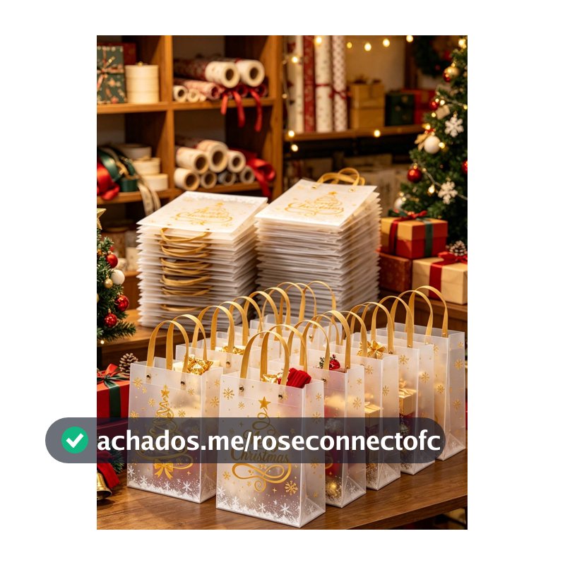 6 Peças Sacolas de Presente com Tema de Natal, Sacolas de Embalagem de Presente com Design de Padrão de Árvore de Natal para Festa de Natal, Sacolas de Decoração de Festa com Tema de Natal, Suprimentos para Festa de Natal, Sacolas de Lembrança de Decoração de Natal, Decoração de Mesa de Festa com Te...