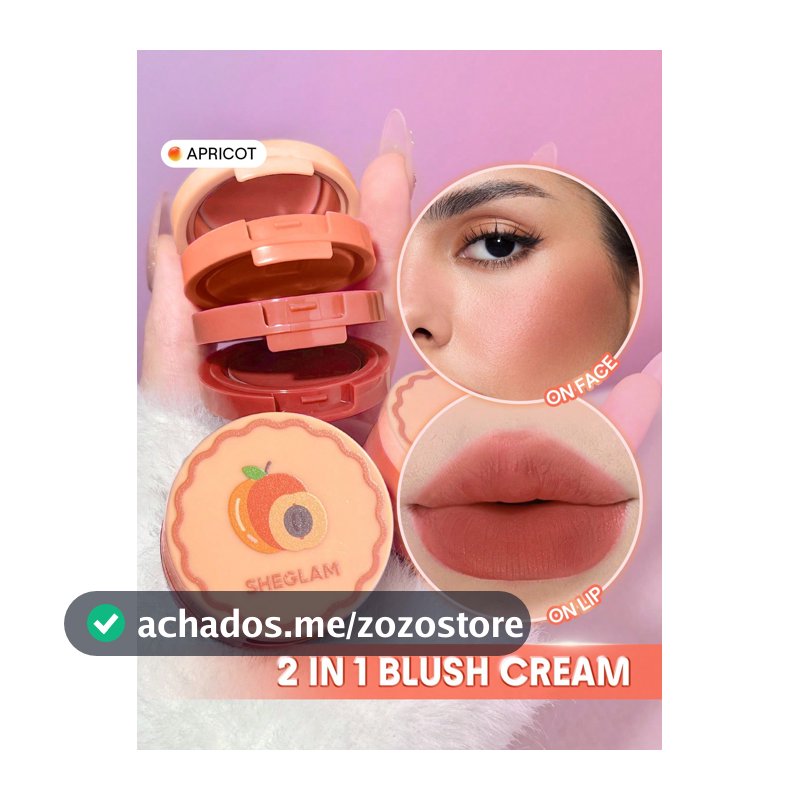 SHEGLAM Apricot Dream Stack Cremoso Para LáBios E Bochechas Marca De Beleza CosméTicos Maquiagem Para Mulheres E Meninas