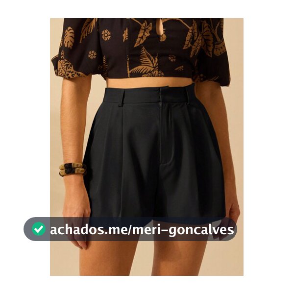 CAJUNI Shorts casual de verão larguinho e de perna larga cáqui para mulheres