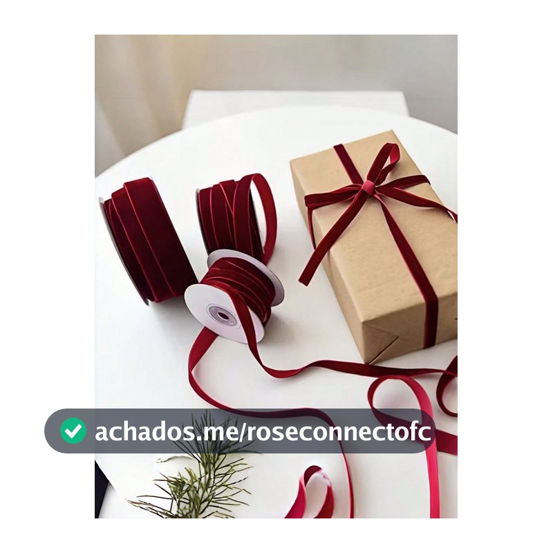 Rolo de Fita de Veludo Bordô Premium de Luxo - 450cm/177in de Comprimento, Fita de Embrulho de Presente Vermelha Macia e Suave. Cor Bordô Profunda Elegante Perfeita para Natal, Casamentos, Aniversários e Dia dos Namorados.