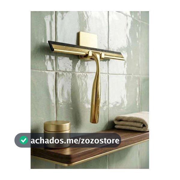 Cirelle 1 Peça Rodo de Vidro em Aço Inoxidável, Uma Ferramenta Doméstica e Comercial, Um Item Indispensável para Limpar Janelas, Especialmente para Banheiros e Toaletes. Adequado para Salas de Estar, Quartos, Cozinhas, Banheiros, Hotéis, Cafés, Escritórios, Bares, Etc.