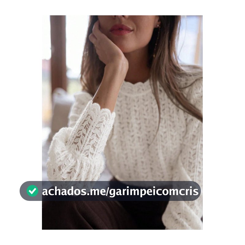 Blusa de Renda Solta e Elegante Casual Feminina, Adequada para Uso Diário, Encontros, Chá da Tarde. O Delicado Padrão Floral Adiciona Suavidade, Use na Primavera/Verão para um Visual Fresco e Gracioso. Combine com uma Saia para Criar um Clima Doce, Ótimo para Encontros com Amigos ou Compras de Final...