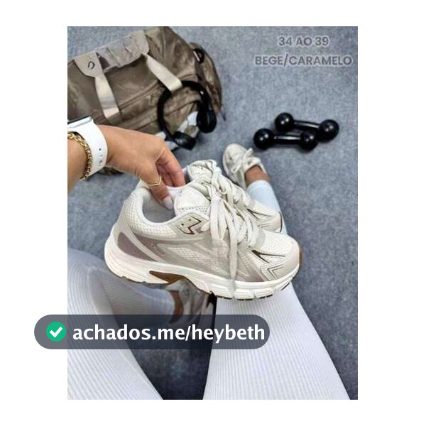 RAYRA Tênis Feminino NB 740 Premium Casual/ Esportivo Confortável para Treino e Looks Estilosos