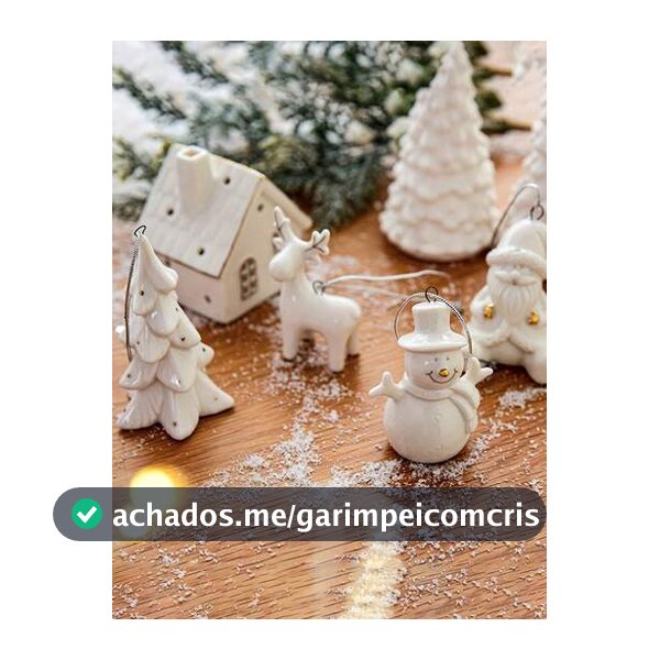 1 Peça Enfeite de Árvore de Natal de Cerâmica para Pendurar, Decoração em Miniatura para Festa de Natal, Árvore de Natal e Abeto Nevado, Árvore de Natal, Mesa de Escritório, Lembrancinha de Festa, Decoração Festiva de Natal para Casa