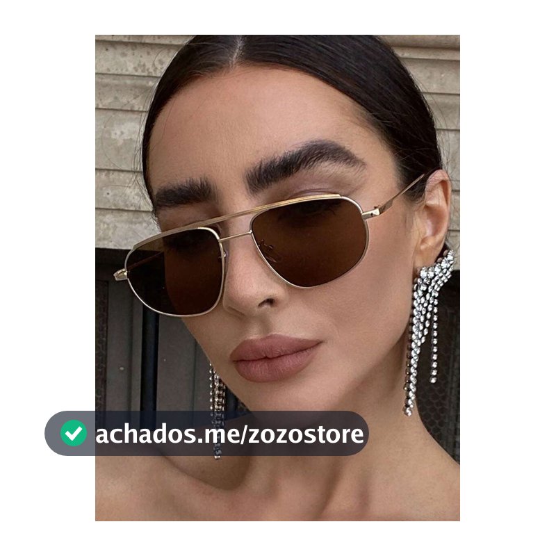 1 Peça Óculos de Grau Retrô da Moda com Armação Metálica Dourada de Estilo Piloto e Dupla Ponte, Adequado para Uso Diário, Acessórios Escolares e de Praia para Mulheres, Básicos de Óculos e Roupas Casuais de Verão, Presente para Férias na Praia, Ao Ar Livre e Viagens