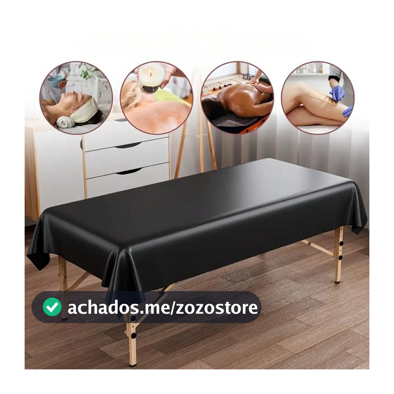 1 Peça Capa de Mesa de Massagem à Prova d'Água - Material PVC, Reutilizável e Fácil de Limpar, Adequado para Salão de Beleza, Uso Doméstico - Proteção Durável e Higiênica, Configuração de Massagem Doméstica