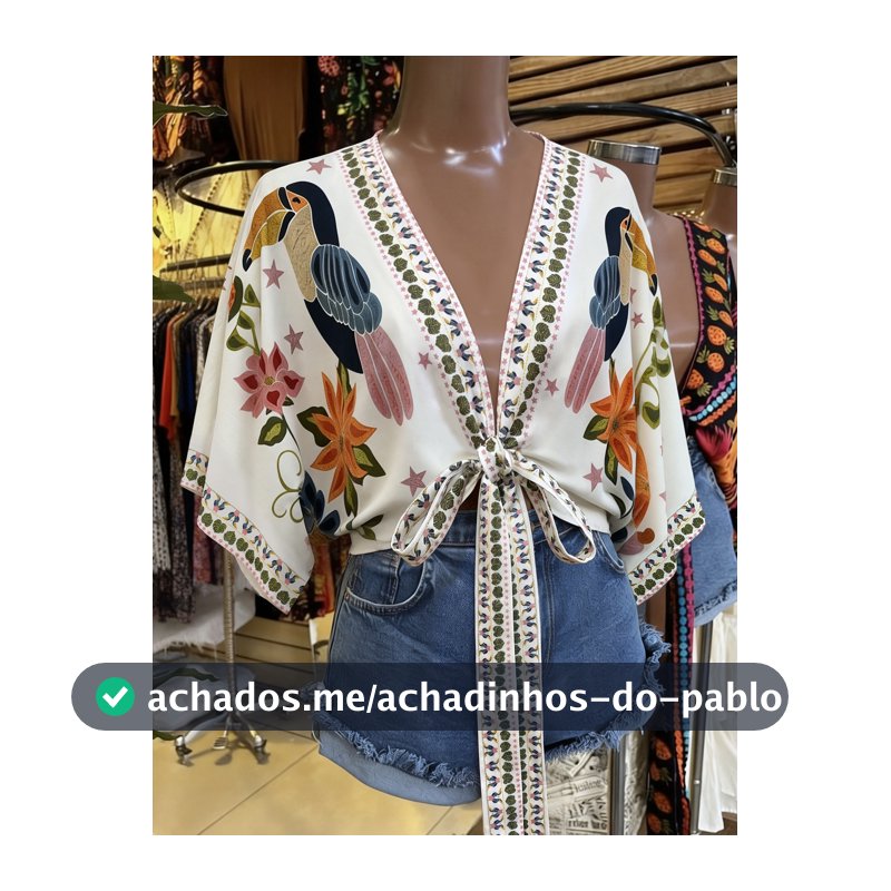 SHEIN LUNE Top Casual Versátil de Uso Diário com Decote em V e Estampa Floral para Mulheres