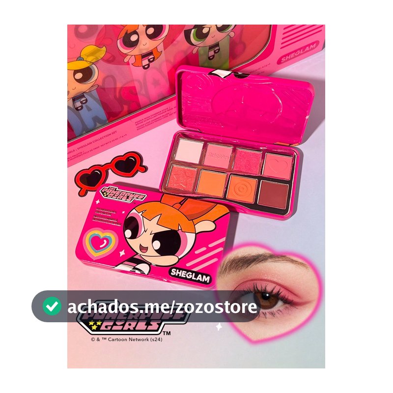 The Powerpuff Girls X SHEGLAM The Powerpuff Girls