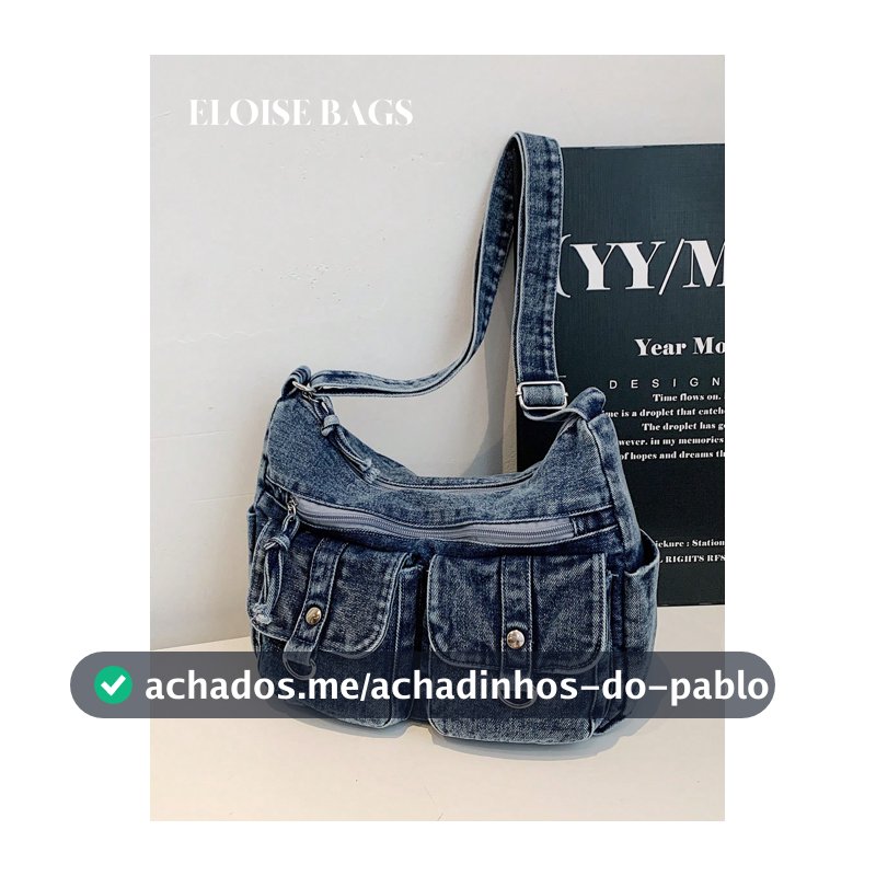 2026 Bolsa Transversal de Lona Vintage Lavada com Vários Bolsos, Bolsa de Ombro de Grande Capacidade Desgastada, Bolsa de Estilo Utilitário Versátil para Transporte, Bolsa Tote de Moda de Rua Casual para Mulheres, Estudantes, Viagem