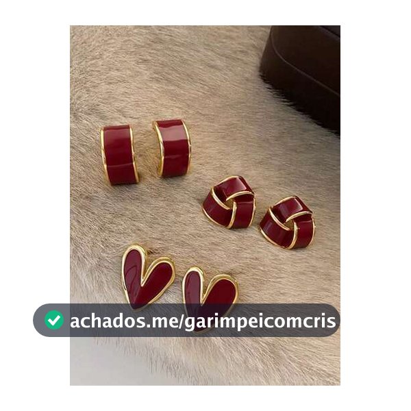 3 Pares de Brincos de Botão Geométricos Vintage Franceses com Esmalte em Formato de Coração, Adequados para o Uso Diário e Férias de Mulheres
