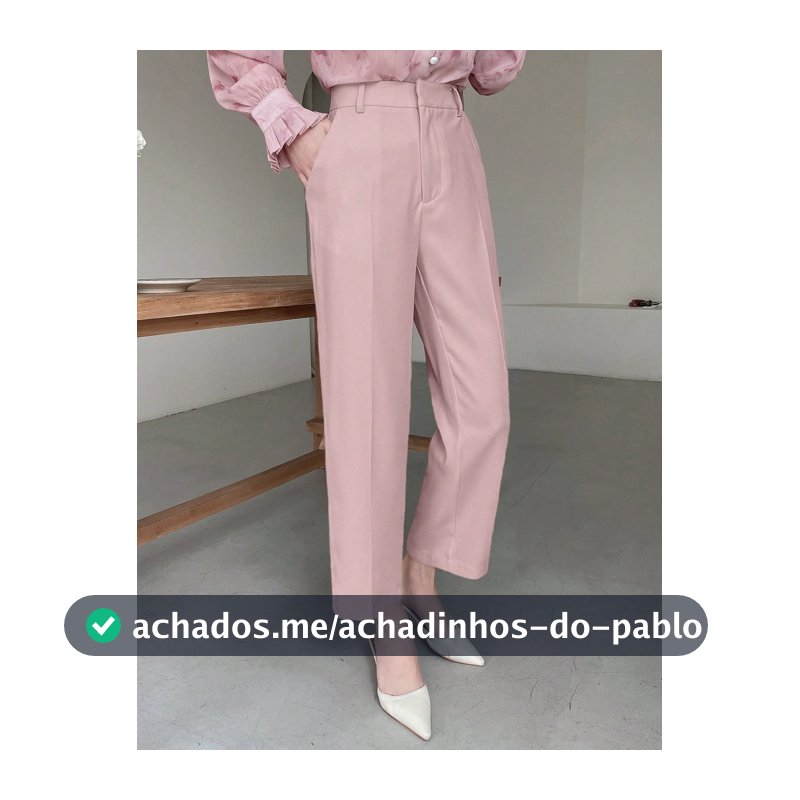 DAZY Calça Feminina Slim Fit de Comprimento Tornozelo em Cor Sólida, Calça Feminina, Roupas de Outono