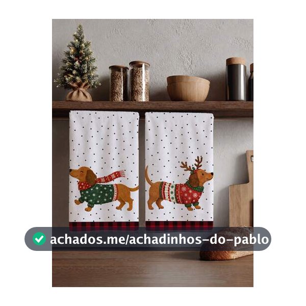 2 Peças Conjunto de Toalha de Cozinha com Suéter de Inverno Dachshund & Bolinhas Pretas, Material de Microfibra Macia 4060cm, Adequado para Limpeza de Mesa de Cozinha Doméstica, Restaurante, Camping ao Ar Livre, Pano de Prato, Toalha de Mão, Acessórios, Toalha de Cozinha com Tema de Natal, Presente ...