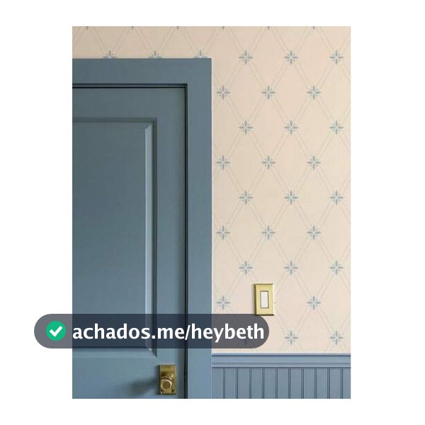 Papel de Parede Estilo Fazenda com Estrelas - Papel de Parede Retrô Xadrez Removível ou Não Adesivo, Cores Personalizáveis