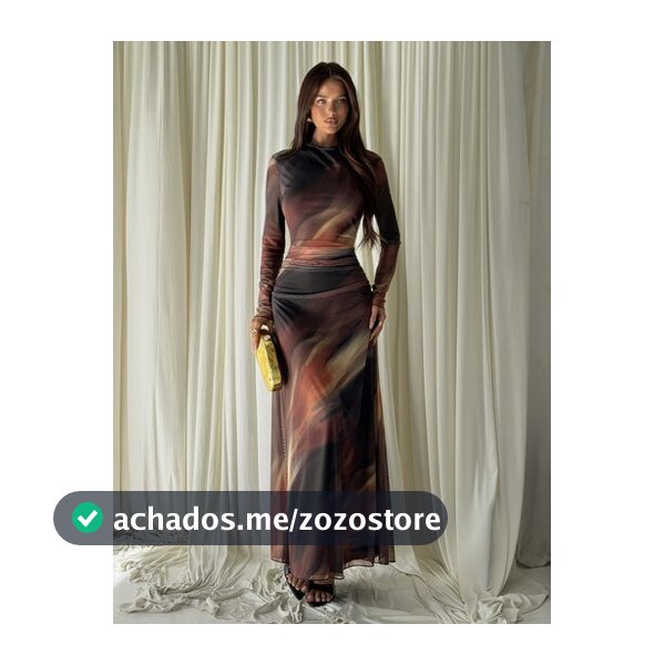 Aloruh Vestido Longo Sexy Feminino Vintage com Estampa Tie-Dye, Manga Longa, Malha, Franzido e Cintura Marcada