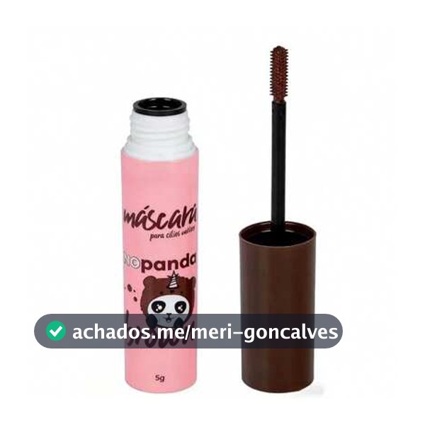 Máscara de Cílios No Panda Big Volume Alongamento Preto Marrom Brown Não Mancha