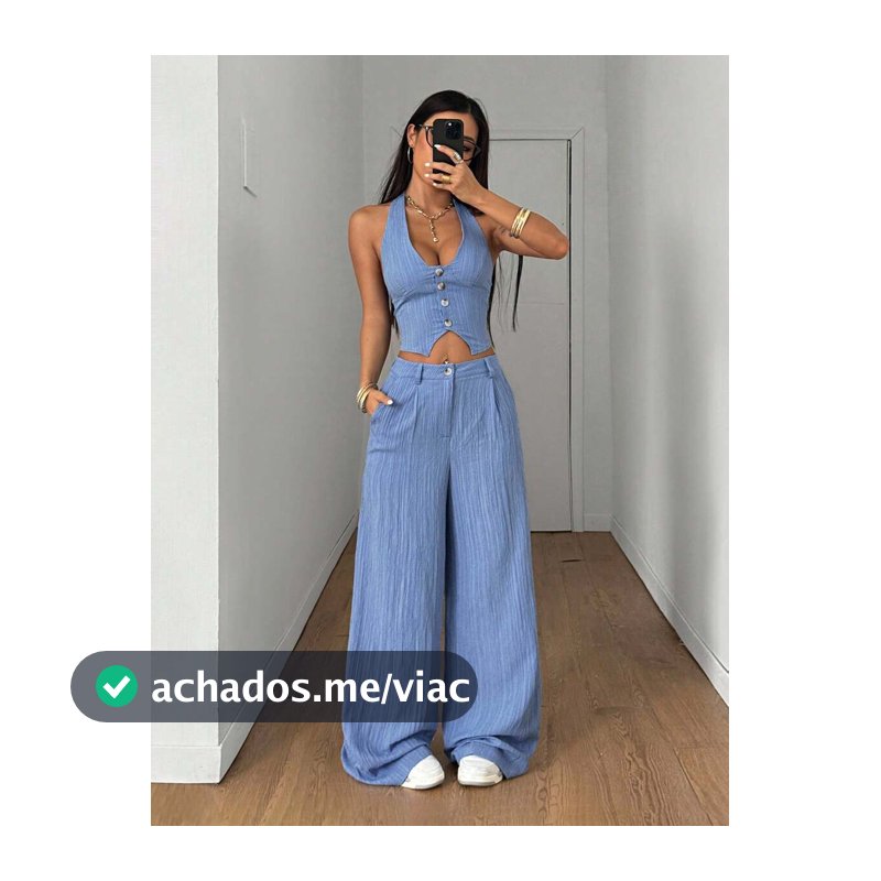 StreetHx Conjunto de 2 peças Regata e Calça Sólida Verão Streetwear Feminino