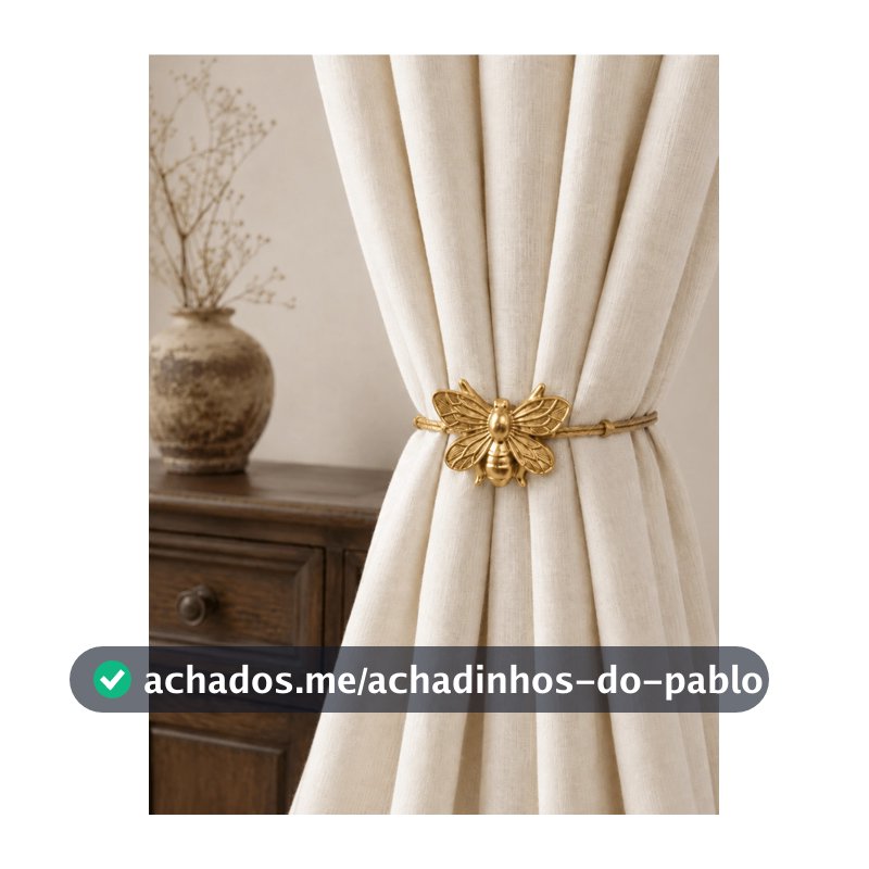 Cirelle 1 Peça Presilha de Cortina em Formato de Inseto Vintage Colorida em Resina, Adequada para Decoração de Interiores Domésticos, Presilhas Decorativas Requintadas para Armazenamento de Cortinas
