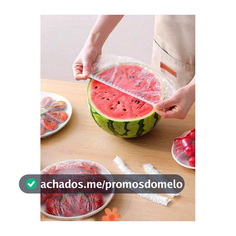 100 Peças Filme Plástico Descartável para Alimentos, Capas Descartáveis para Chuveiro, Sacos Encolhíveis Descartáveis Multiuso, Capas Descartáveis para Sapatos, Filme Plástico de Cozinha Reforçado, Capas de Preservação de Alimentos para Geladeira Doméstica, Capas Elásticas e Esticáveis