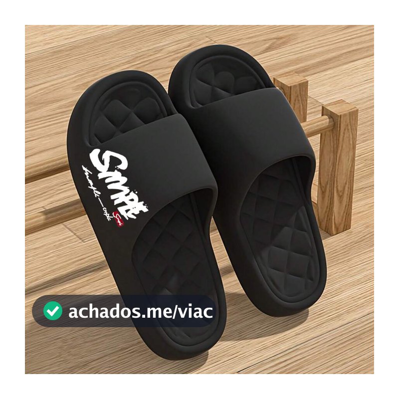 1 Par de Chinelos Slip-On Unissex, Slides Esportivos para Uso Externo, Resistentes ao Desgaste, Respiráveis, Macios e Elásticos, Sandálias de Praia Refrescantes, Estilo de Casais para Férias (Compre um Tamanho Acima para Maior Conforto)