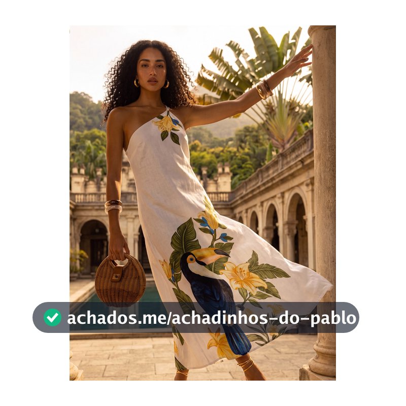 CAJUNI Vestido Casual de Festa com Estampa Floral de Um Ombro para Mulheres