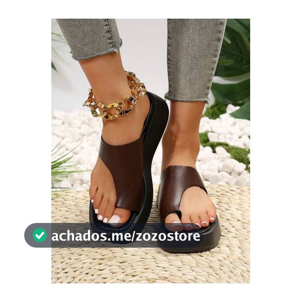Sandálias Femininas de Salto Anabela com Sola Grossa, Nova Moda Primavera/Verão, Estilo Casual de Férias, Adequadas para Compras, Viagens, Lazer, Chinelos de Praia Slip-On, Chinelos Femininos para Uso Diário