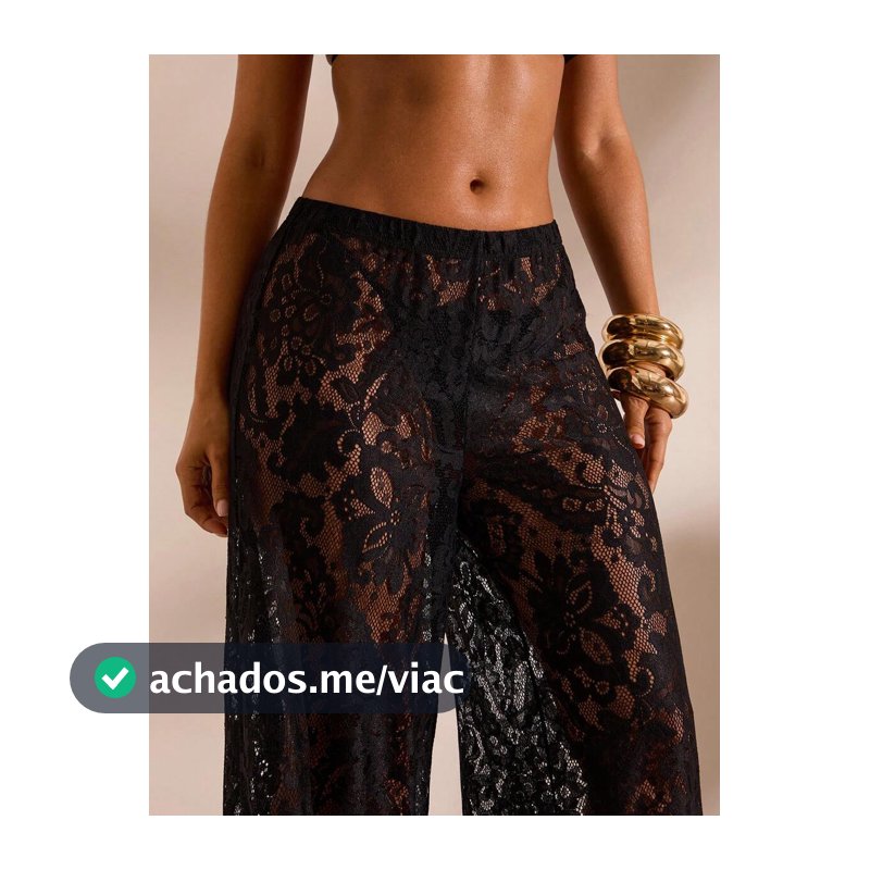 Opulessa Calça Feminina Casual Sexy com Nó, Vazada e Transparente, Cor Sólida, Preta, para Praia, Noite, Festa, Festival, Casamento, Formal Luxo, Férias de Verão