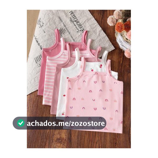 Regata Sem Mangas para Meninas Bebê, Doce e Fofa, Adequada para Uso Diário e Outdoor