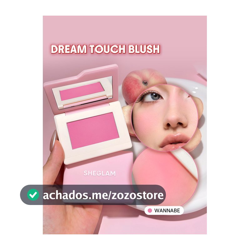 SHEGLAM Dream Touch Blush-Wannabe Blush Em Pó Marca De Beleza CosméTicos Maquiagem Para Mulheres E Meninas