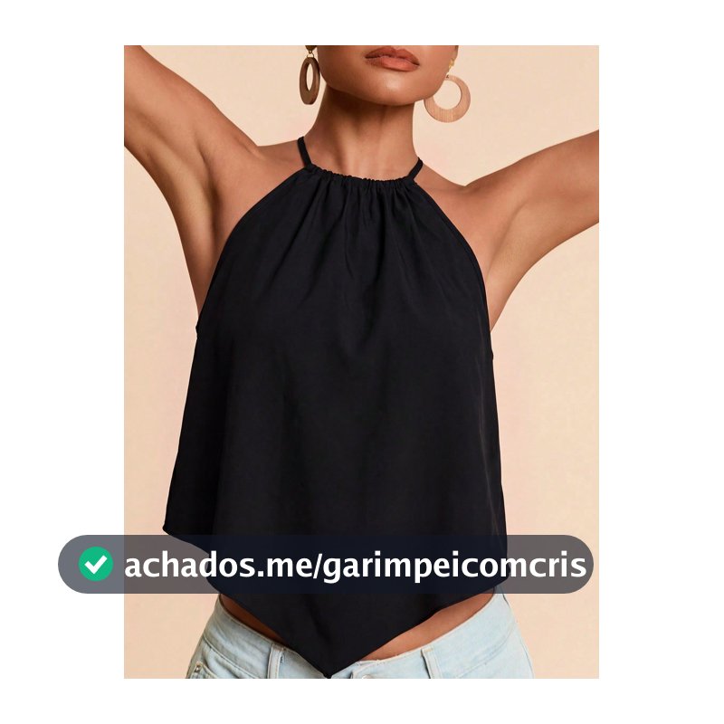 Travachic Regata de Malha Estampada para Férias para Mulheres,Top de Verão Férias Todo Preto Casual Minimalista