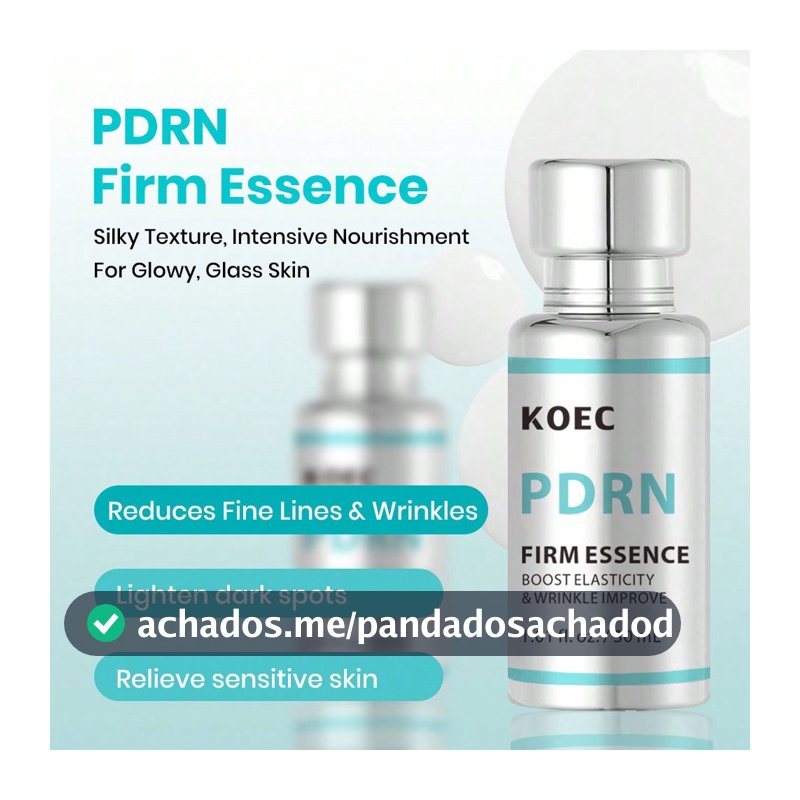 Soro PDRN 100, Essência Clareadora Poderosa, Reparação e Preenchimento da Pele, Hidratante e Umectante, Firmeza, Redução de Linhas Finas