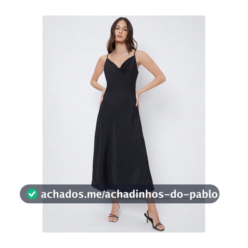 BizChic Vestido Longo de Cetim Preto com Decote Drapeado para Mulheres, Sem Mangas, Cor Sólida, Elegante, Vestido Formal para Noite de Verão, Adequado para Halloween, Natal, Festa