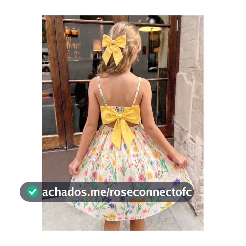 Vestido Mini com Alças Finas Franzidas para Meninas Pré-Adolescentes, Estampa de Coelho Colorida, Fofo para Verão, Casamento, Dama de Honra, Design com Laço Grande nas Costas, Daminha de Honra, Festa, Casual Fofo