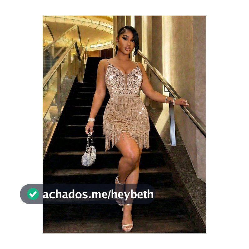CHOSMO Vestido de Festa Elegante Plus Size com Brilho e Sexy para Mulheres, com Enfeites Pesados, Design com Costas Abertas e Franjas, para Encontros Noturnos, Casamentos, Aniversários, Aniversários de Casamento, Festas de Formatura, Eventos de Coquetel, Jantares Formais, Convidados de Casamento, Ba...