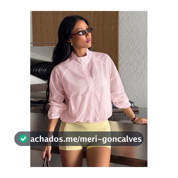 SHEIN Dewbera Jaqueta Esportiva Feminina Minimalista com Zíper e Manga Longa em Tela