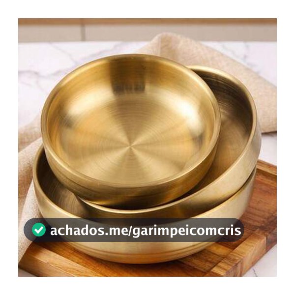 1/3 Peças Prato de Molho de Aço Inoxidável Dourado de Camada Dupla, Tigela Redonda para Condimentos, Pequena Tigela para Mergulhar Sushi, Prato para Kimchi, Prato de Preparação de Cozinha para Aperitivos, Tigela de Molho Elegante para Temperos e Aperitivos, Prato de Molho Portátil para Sushi, Churra...