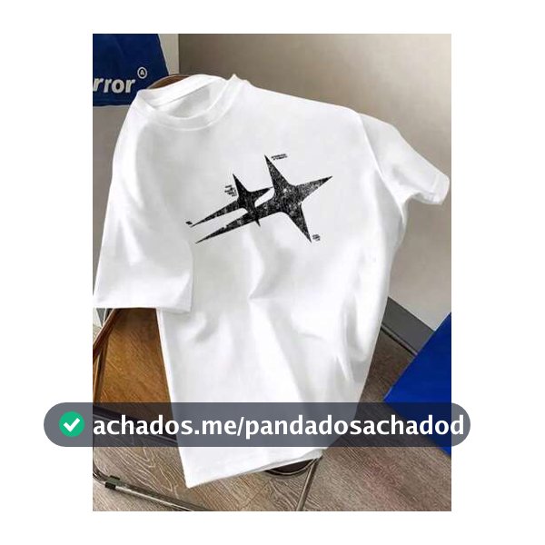 Camiseta Branca de Manga Curta com Estampa de Duas Estrelas Vintage Americana Desgastada, Unissex, Versátil, Estilo High Street, Camiseta Preta Vintage Americana com Estampa de Estrela de Manga Curta, Unissex, Mesmo Estilo, Marca High Street, Nova de Verão, Versátil, Casual, Top de Manga Curta, Esta...