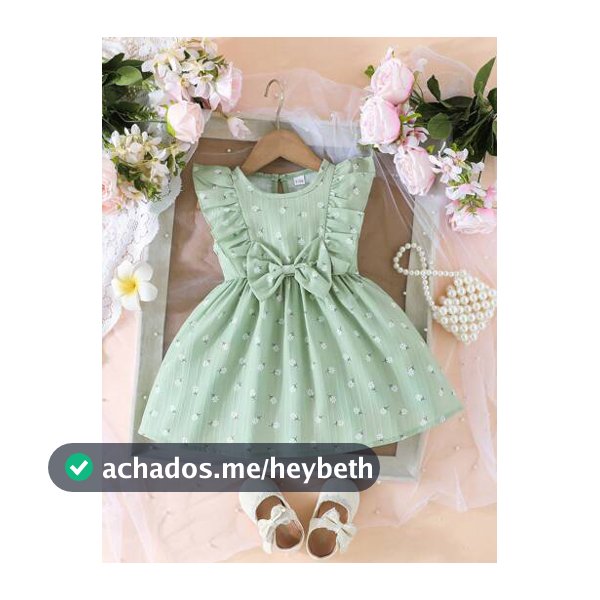 Vestido Multicolorido de Margarida para Bebê Menina, Vestido Sem Mangas com Decoração de Laço Grande, Estilo Doce para Passeios