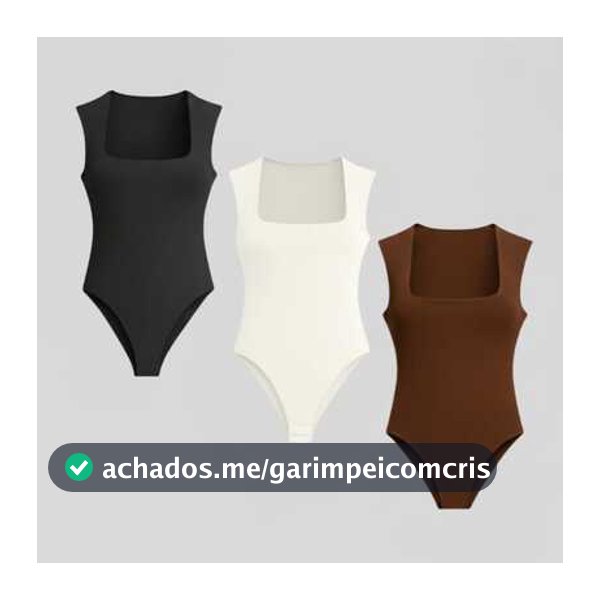 Kit 03 Casual Sensual elegante Poliéster Serve bem na cintura Diário