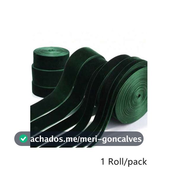 6-38mm 1 Rolo Fita de Veludo Verde Escuro Unilateral, Fita de Natal, Embalagem de Exibição de Joias, Embrulho de Presente de Flores, Laços, Decoração de Festa DIY